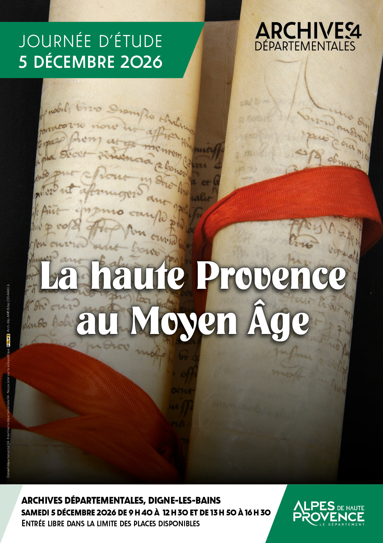 La haute Provence au Moyen Âge