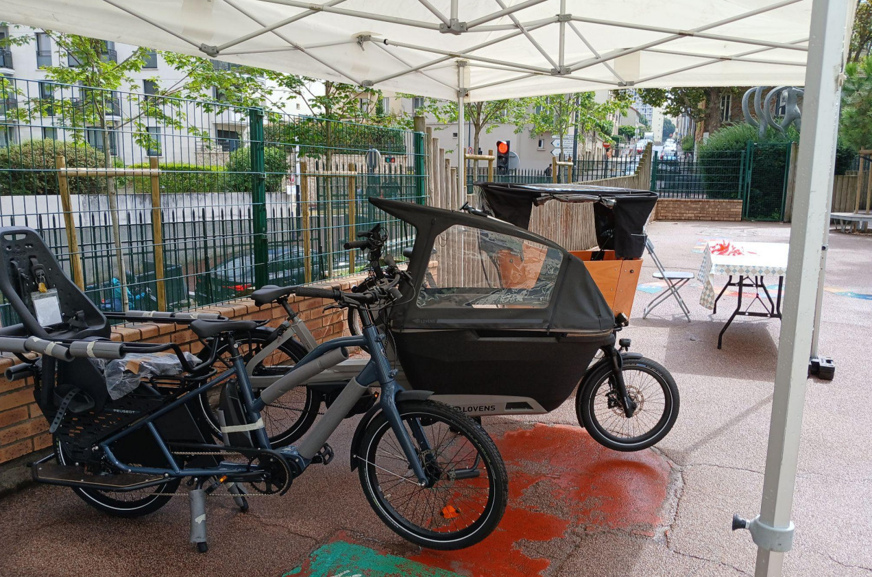 Atelier vélo : diagnostic et petite réparation, marquage Bicycode, atelier découverte de vélos spéciaux (cargos et électriques)