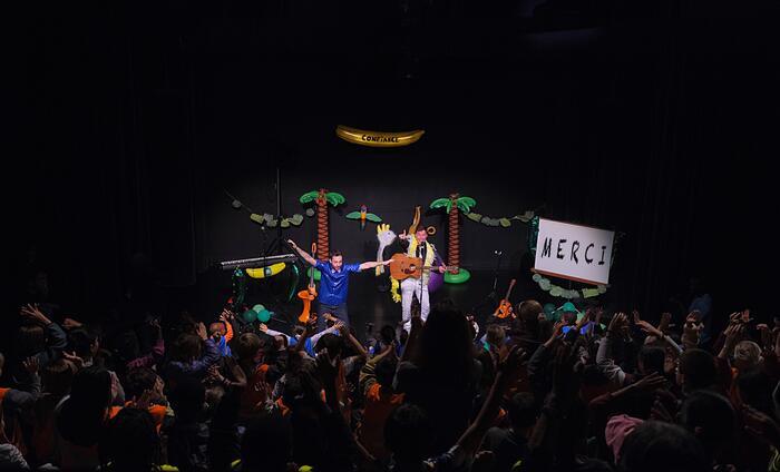 Affiche — La voile de confiance : Conte musical et éducatif