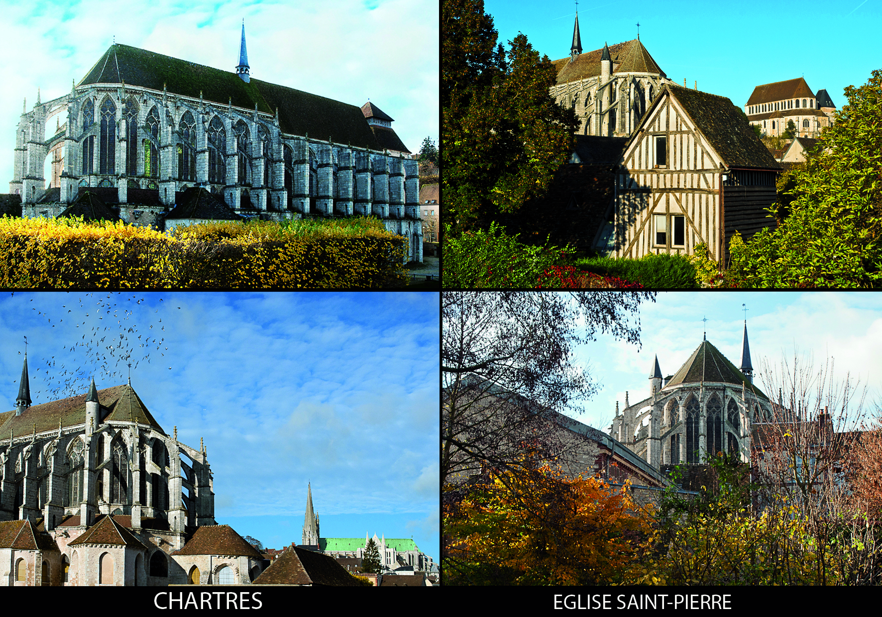 Visite commentée de l'église Saint-Pierre-de-Chartres, ancienne abbatiale Saint-Père de Chartres