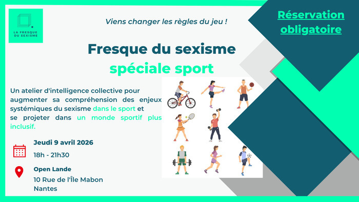 Fresque du sexisme spéciale sport