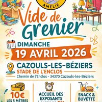Vide Grenier 'Association un grand pas pour Amélie '