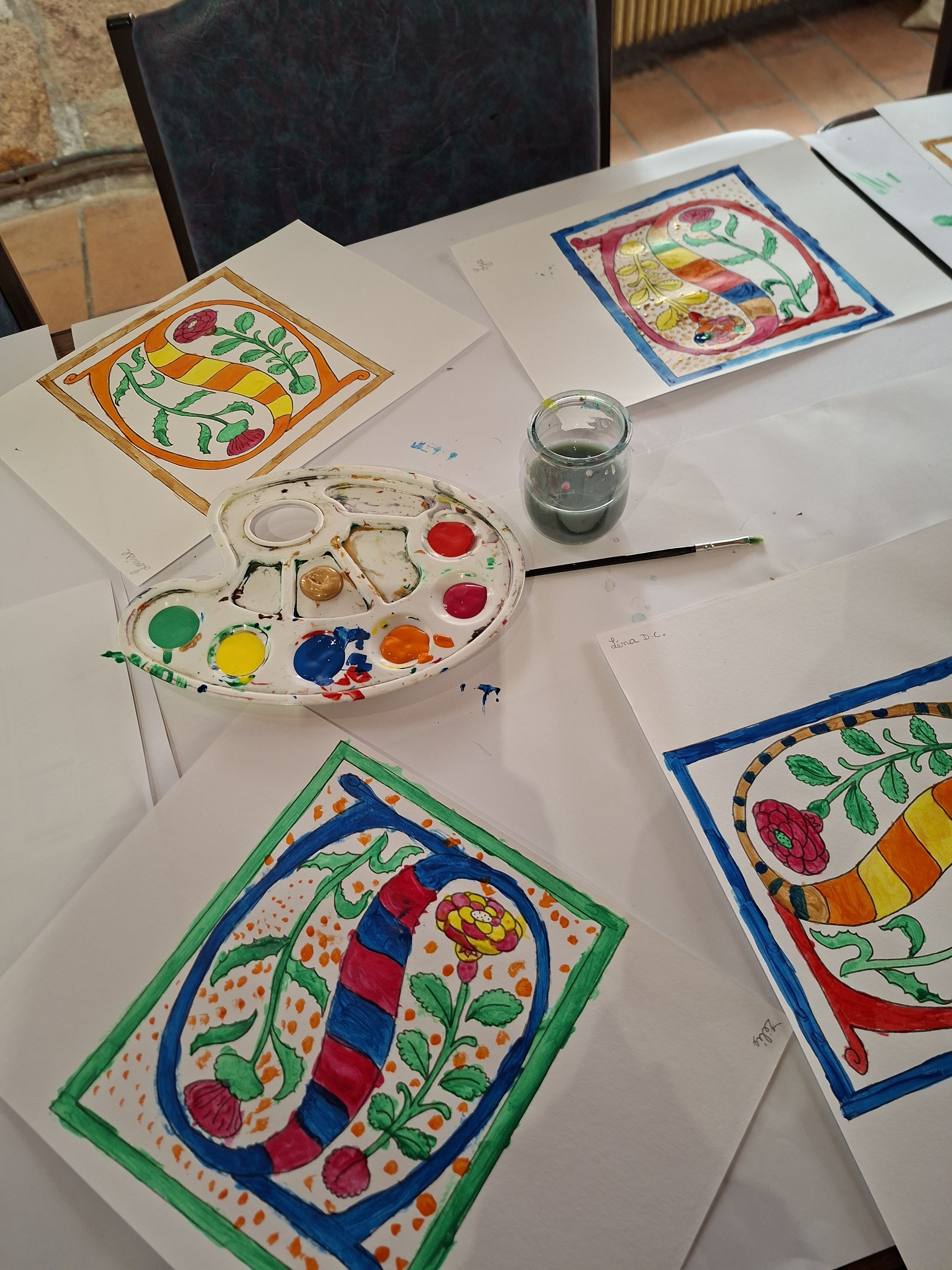 Atelier Apprenti enlumineur