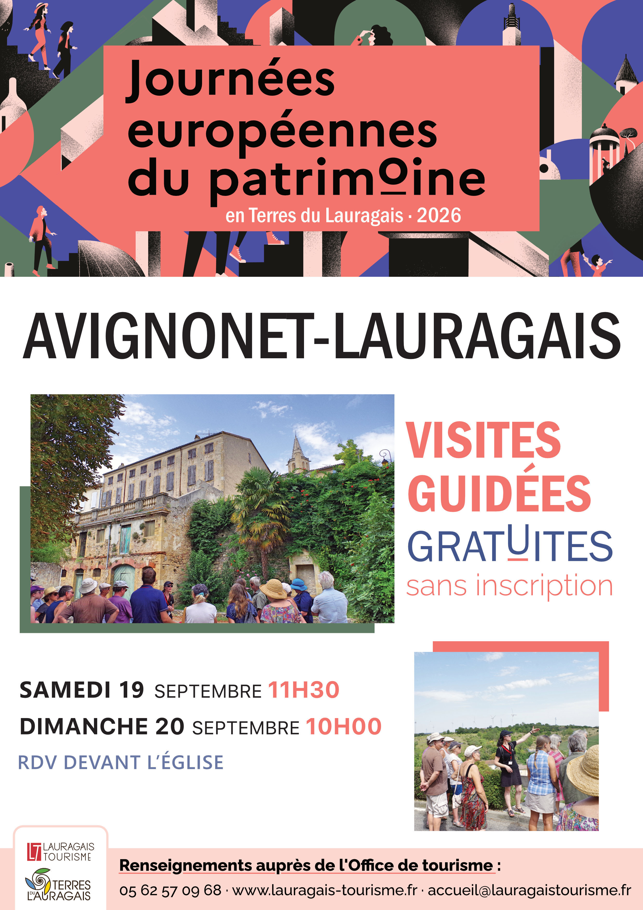Visite guidée d'Avignonet-Lauragais
