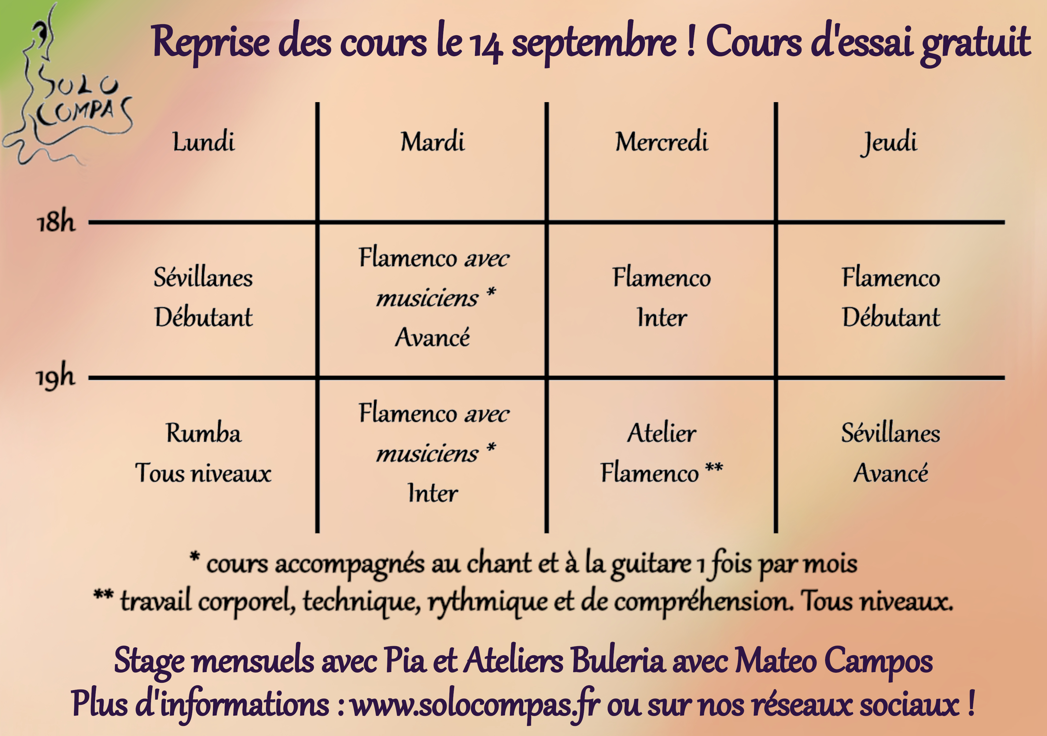 Rentrée 2026-2027