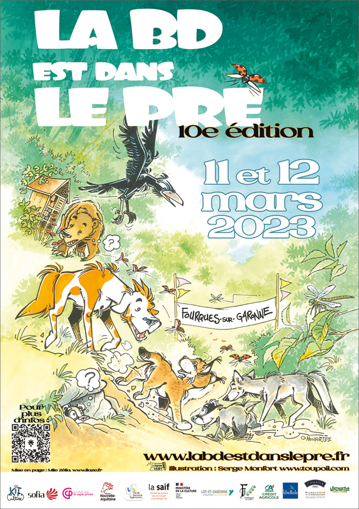 Serge Monfort, auteur de la série TOUPOIL, dédicacera ses albums dont le dernier paru au printemps 2022 : "La Nuit des Blaireaux", pour ses jeunes lecteurs de 6-8 ans (+ ou - !!).