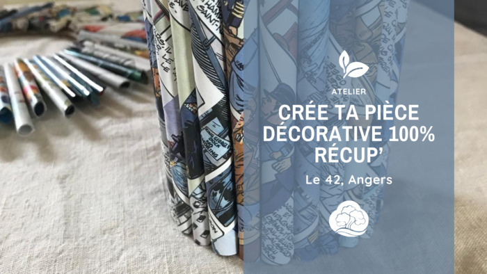 Crée ta pièce décorative 100% récup’