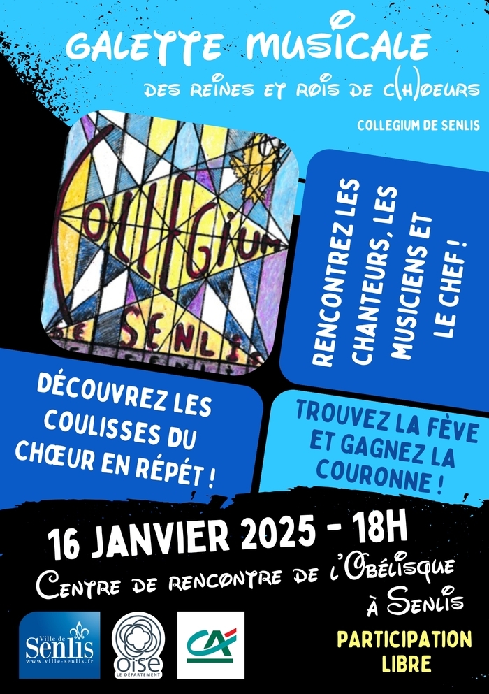 Galette musicale des reines et rois de c(h)œurs Le 16 janv 2025