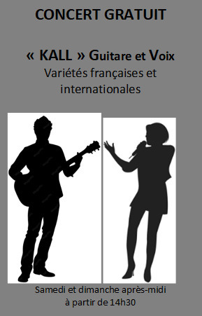 KALL vous propose  un concert guitare/voix dans un Manoir