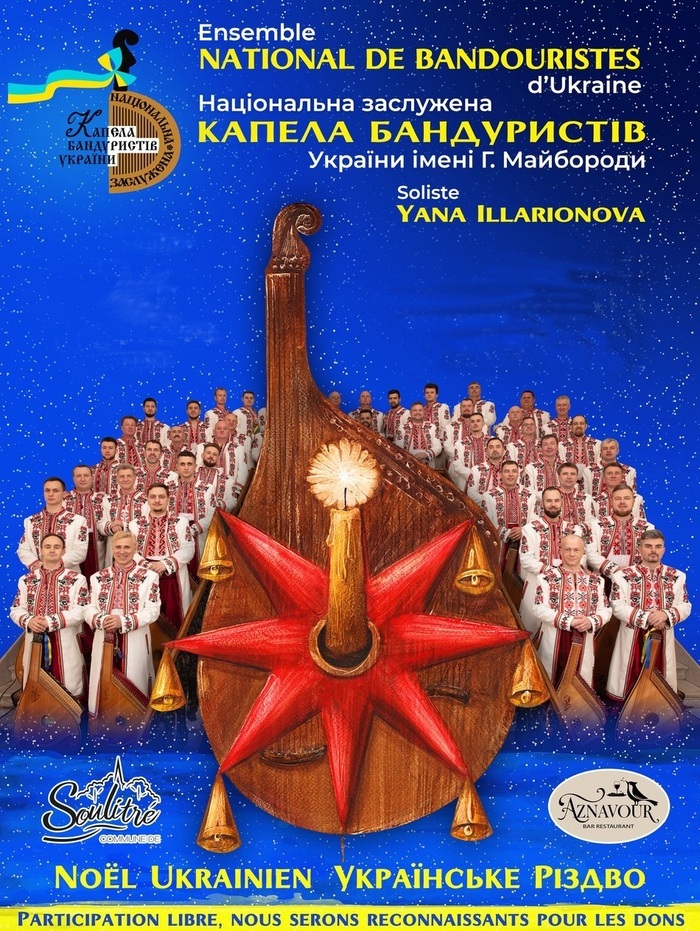 Concert de Noël ukrainien par l'ensemble national de bandouristes