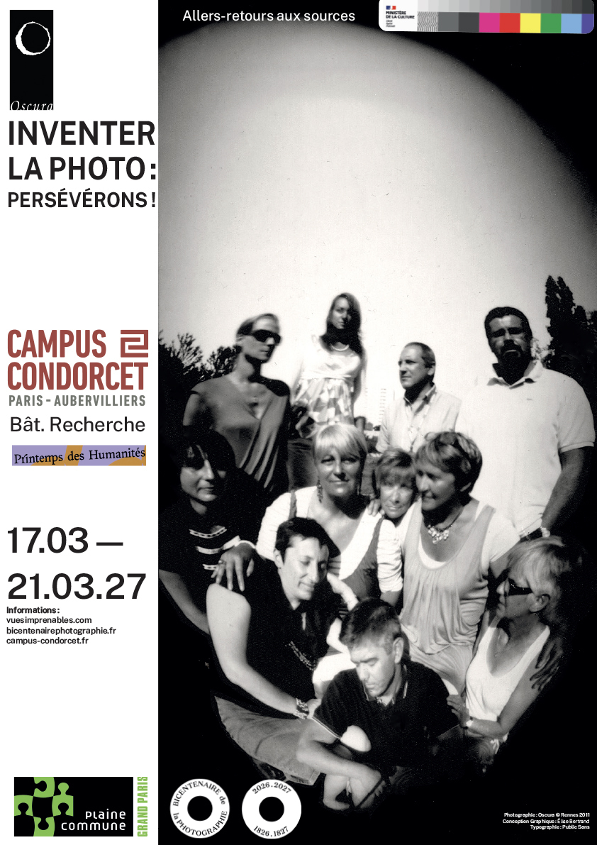 Inventer la photo : persévérons ! Printemps des Humanités 2027