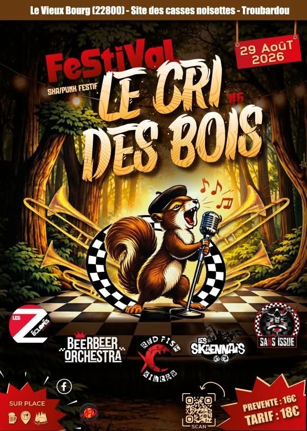 Le retour du légendaire Cri Des Bois
