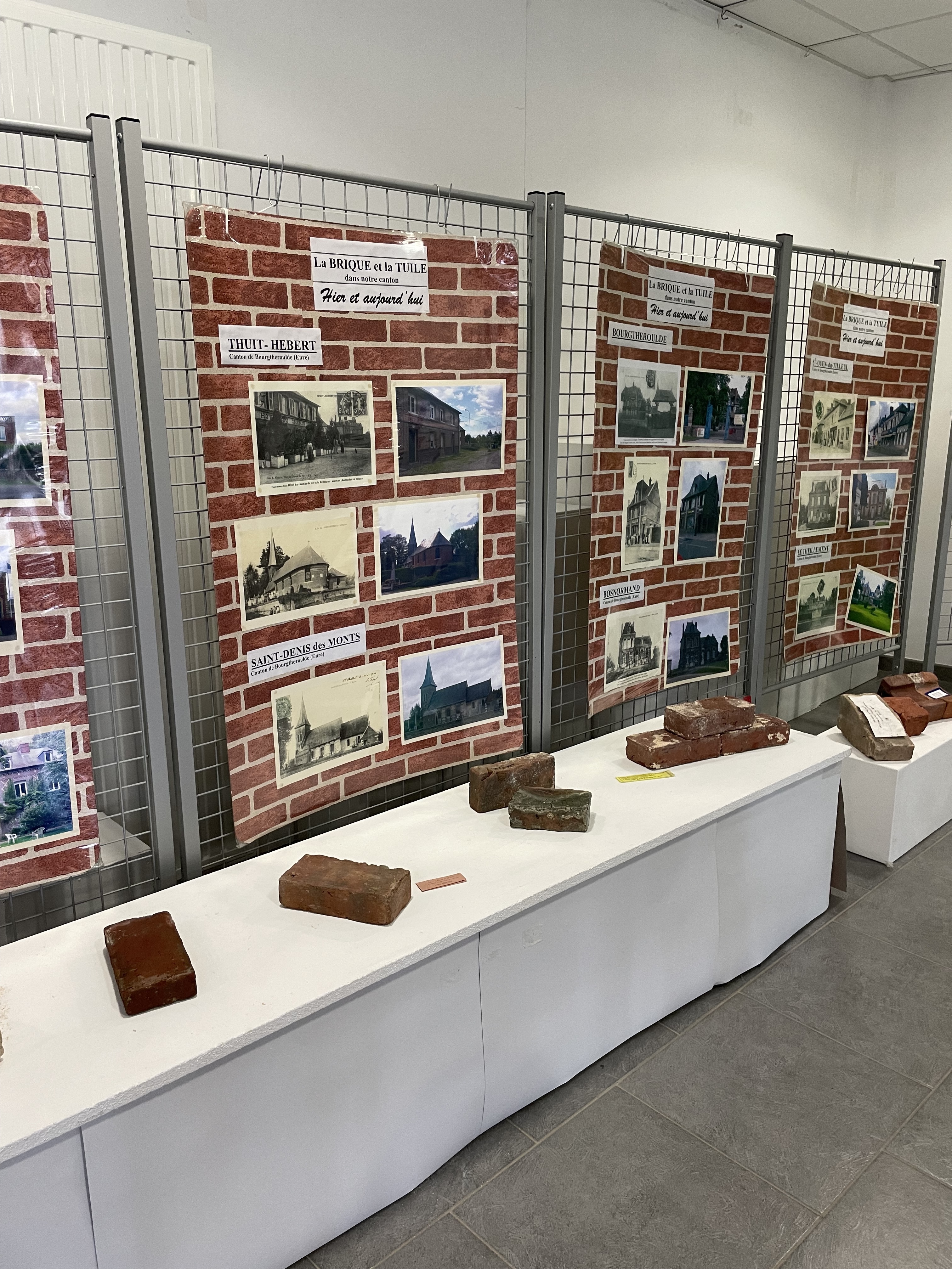 Exposition : briqueteries et tuileries de Bosroumois et alentours