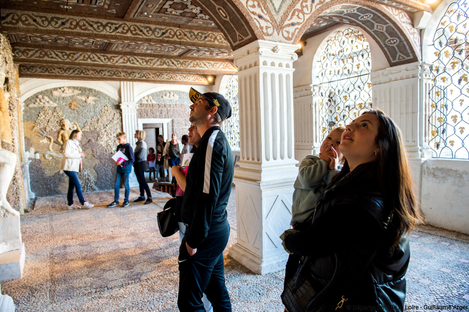 Visite libre des appartements, de la grotte et de la chapelle