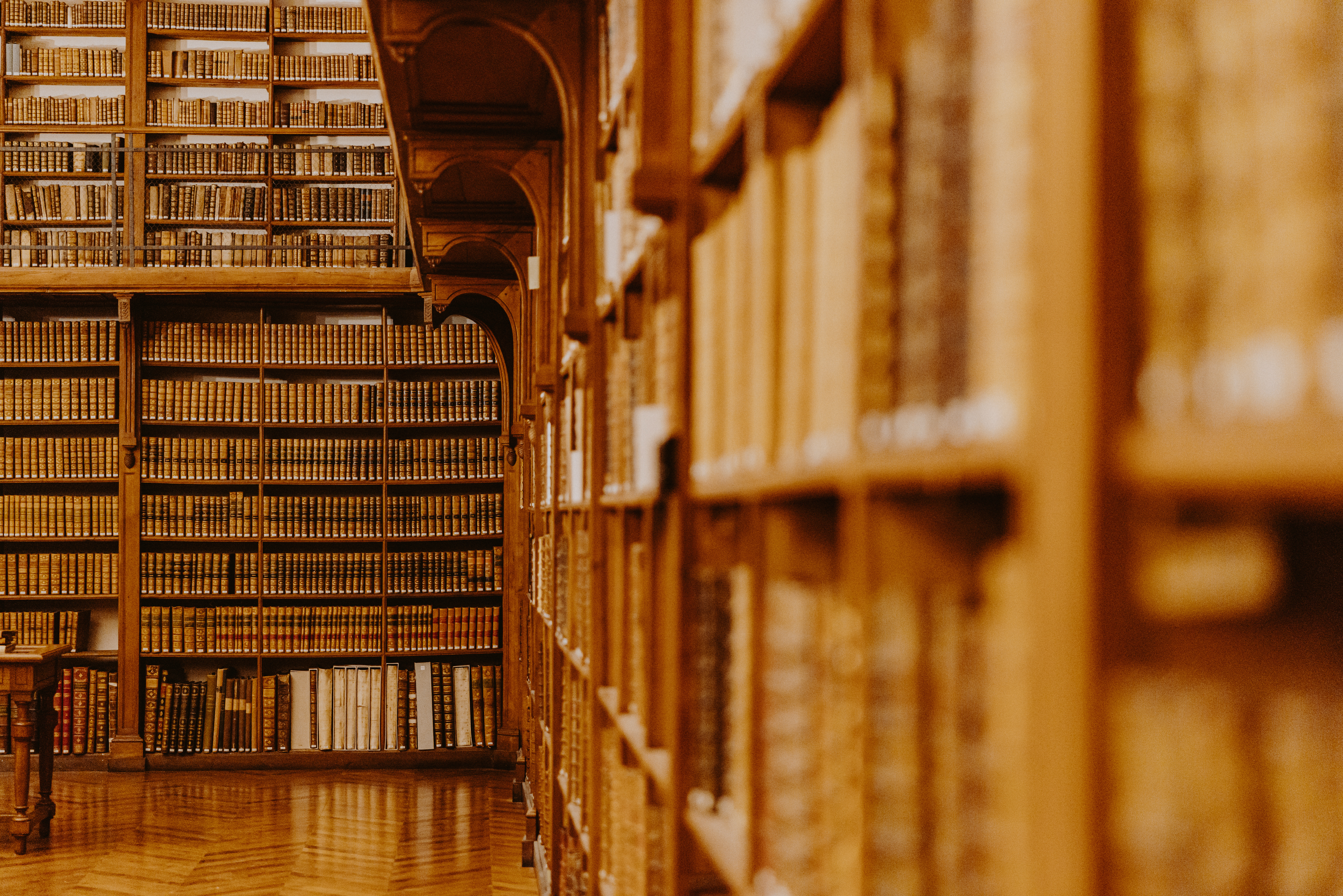 Visite de la bibliothèque patrimoniale