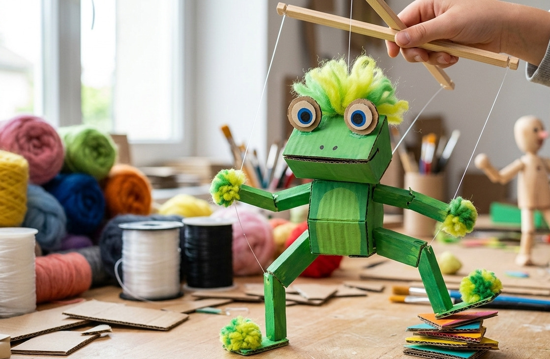 Création d’une marionnette articulée [Atelier Faire Soi-Même]