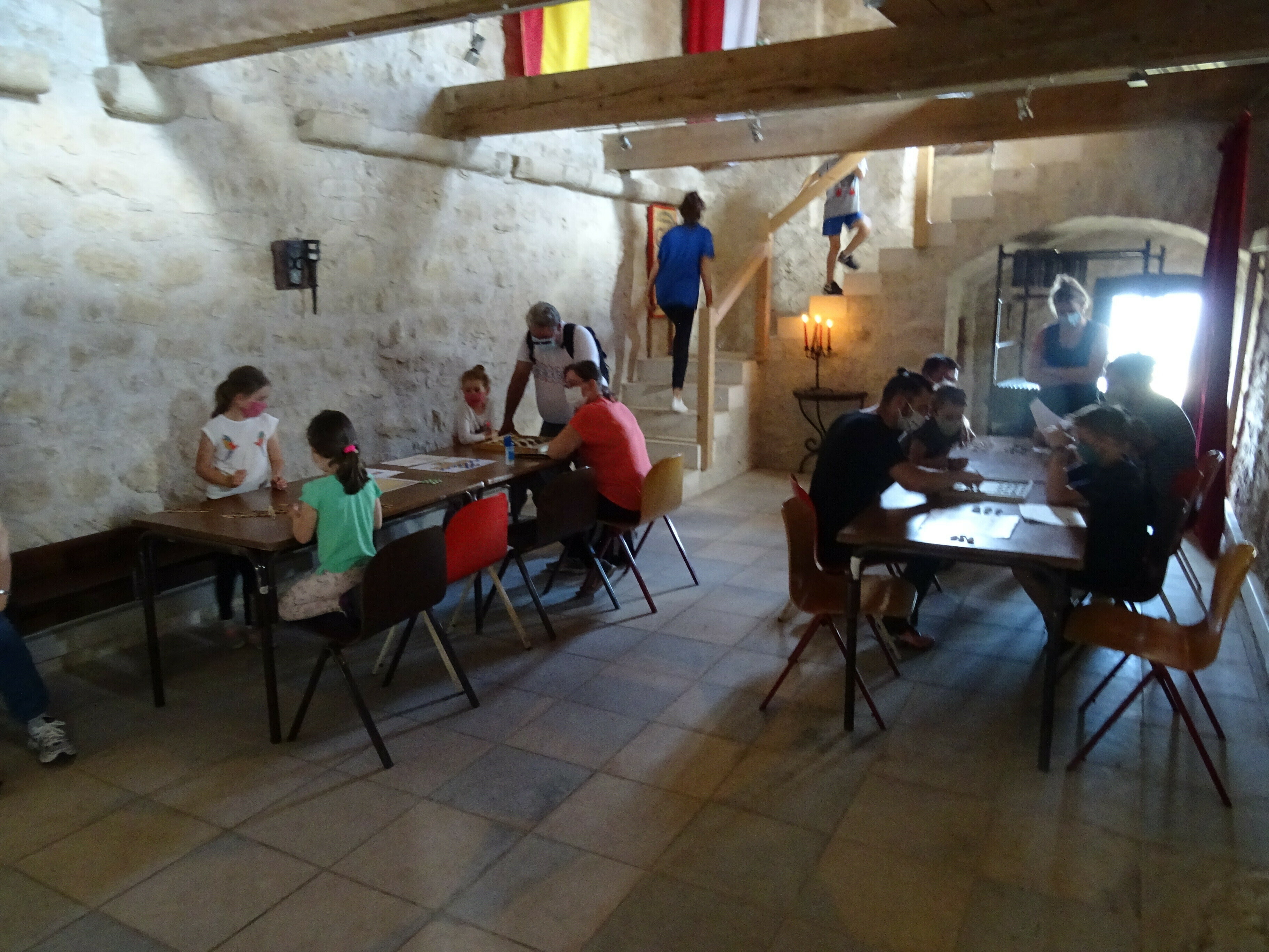 Atelier d'écriture et jeux du Moyen Âge