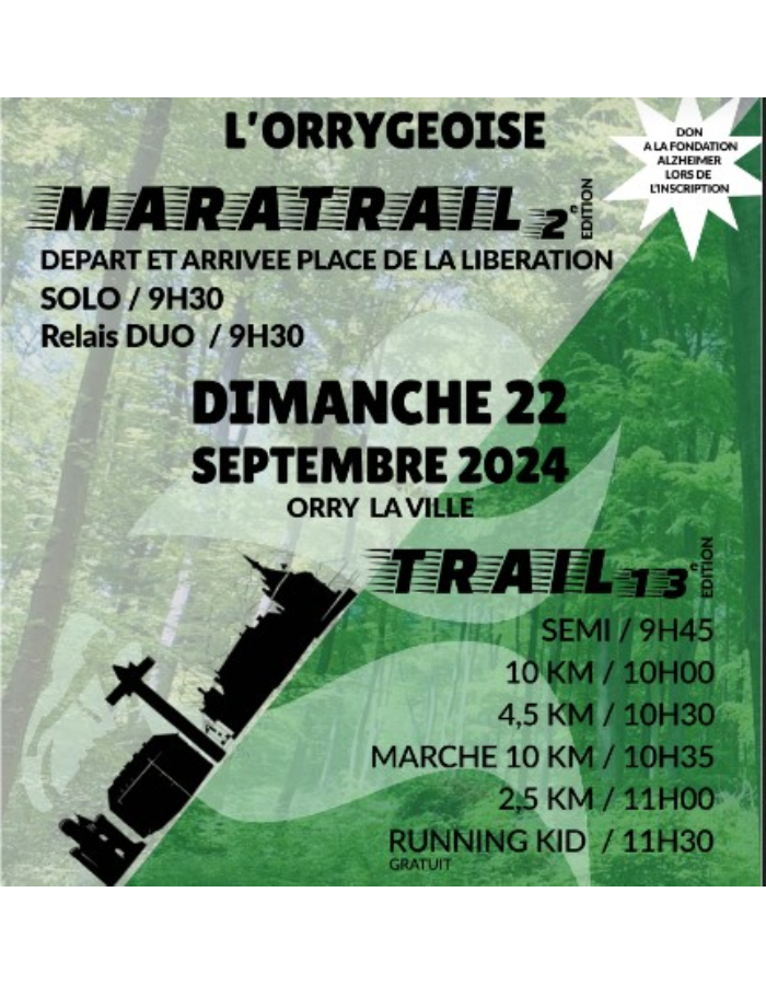 Maratrail / Orrygeoise