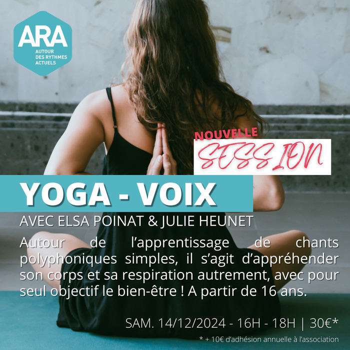 Stage Yoga-voix