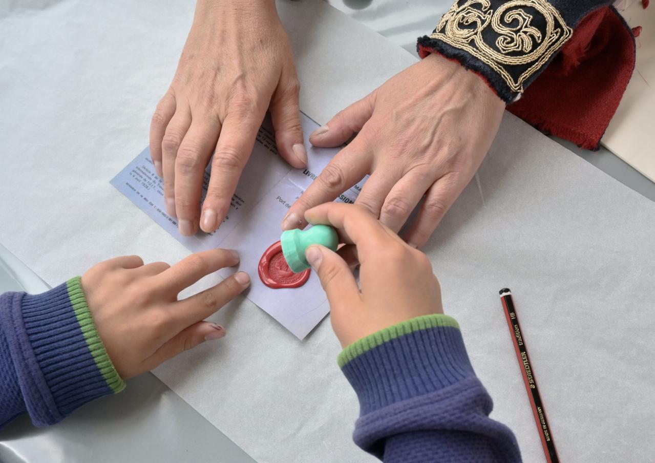 Atelier jeune public (5-16 ANS) : Sceaux