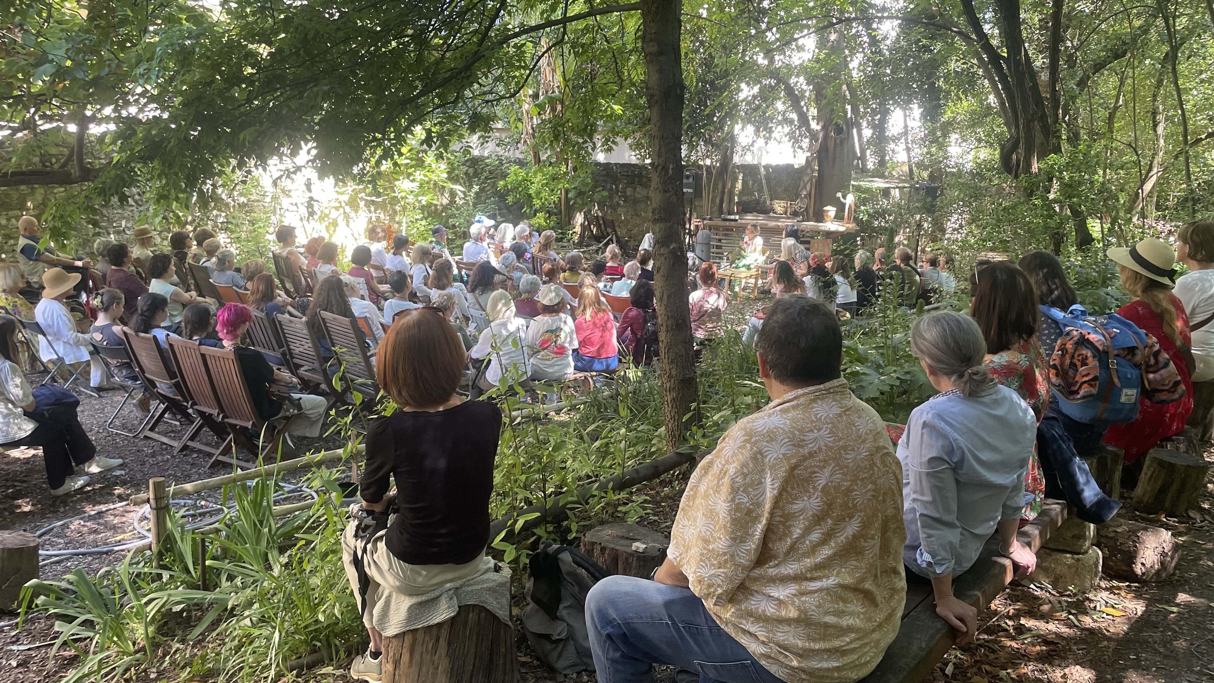 Visite guidée du jardin de la reine
