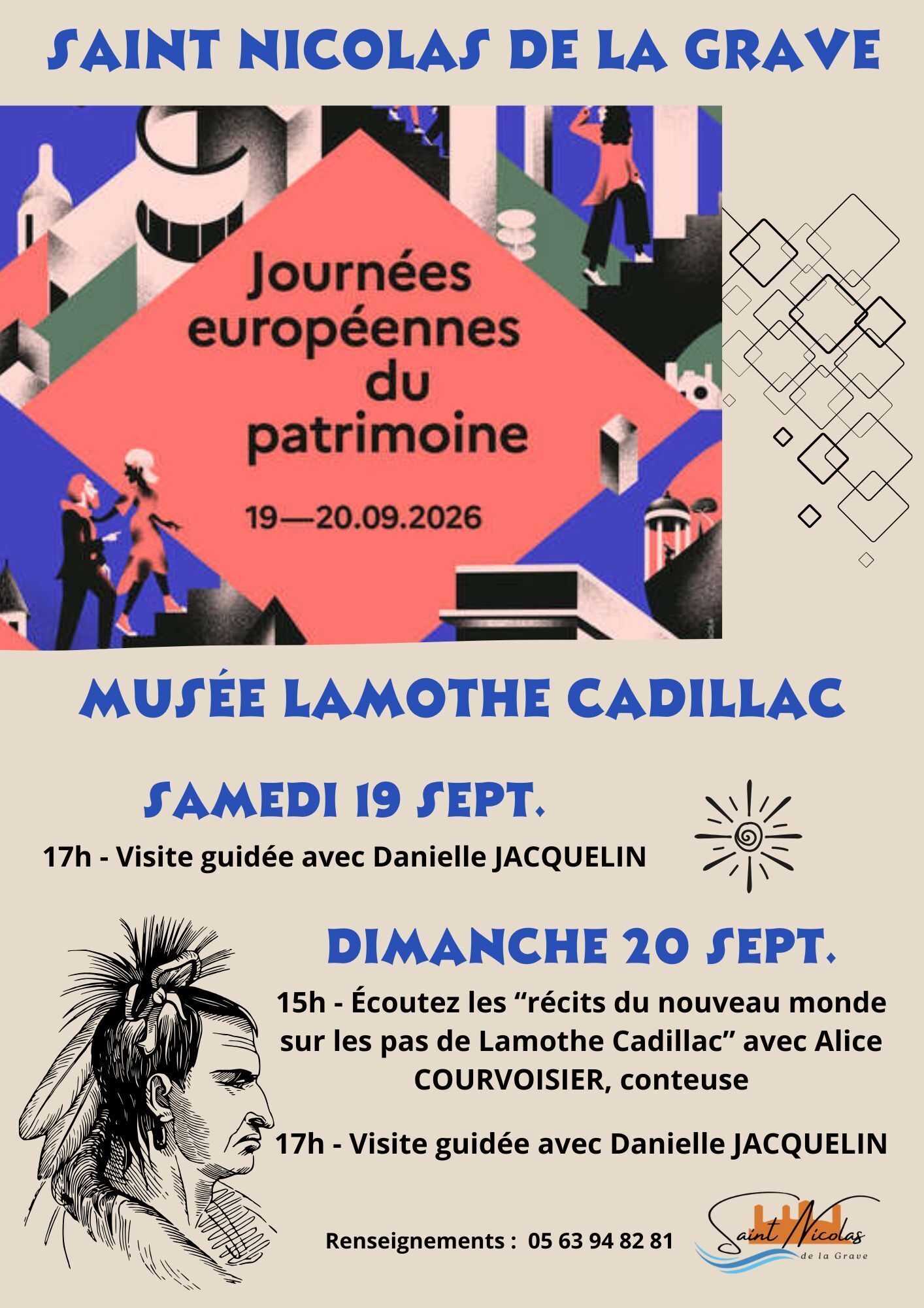 Visite commentée : le musée Lamothe Cadillac