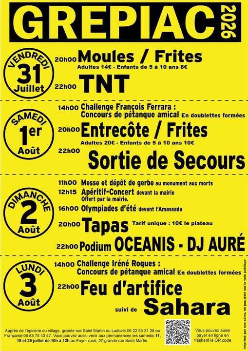 Fête Locale de Grépiac