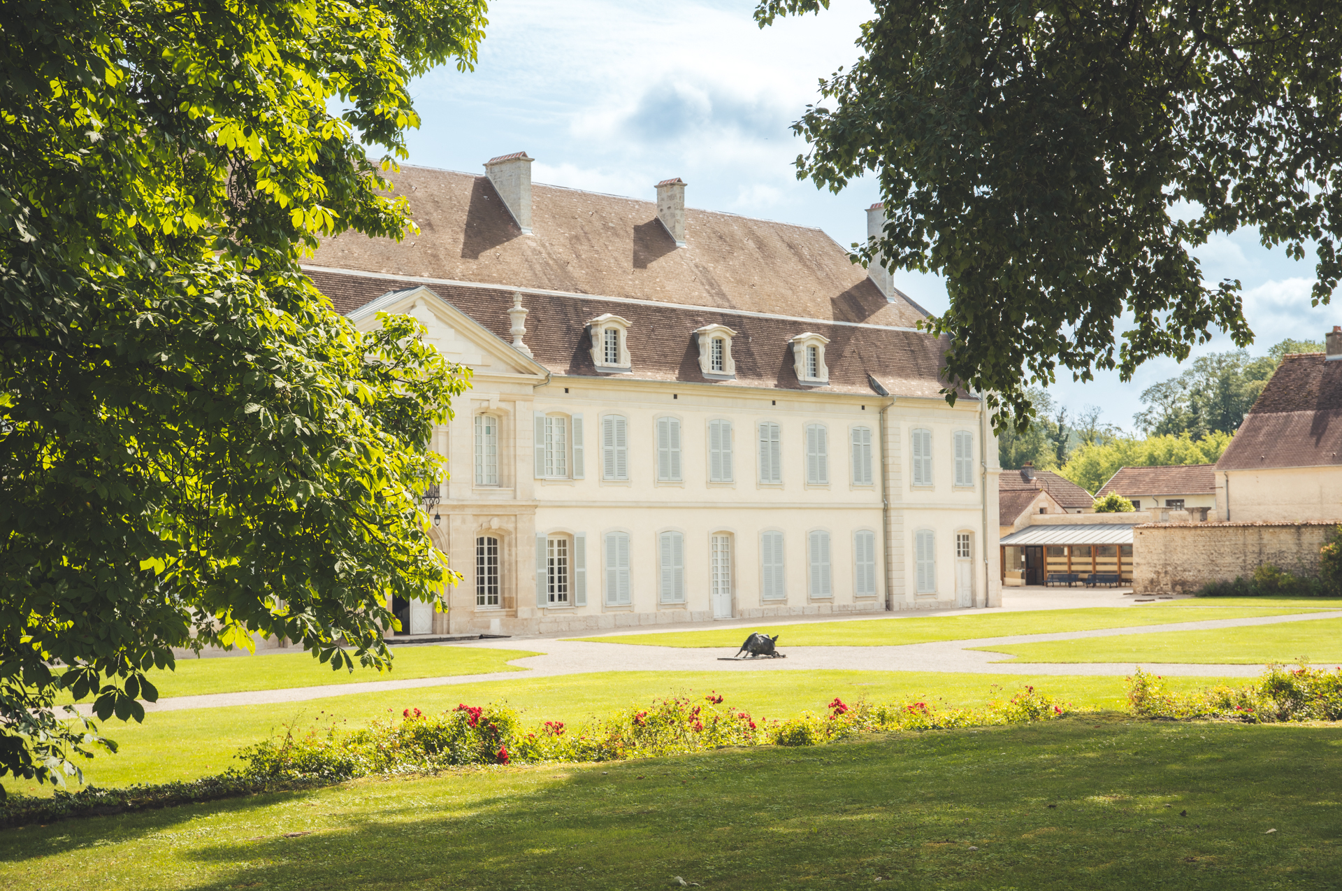 Visite d'une ancienne abbaye, de ses jardins et de ses vergers