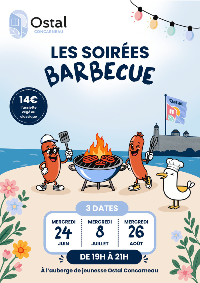 Affiche — SOIRÉE BARBECUE à l'auberge