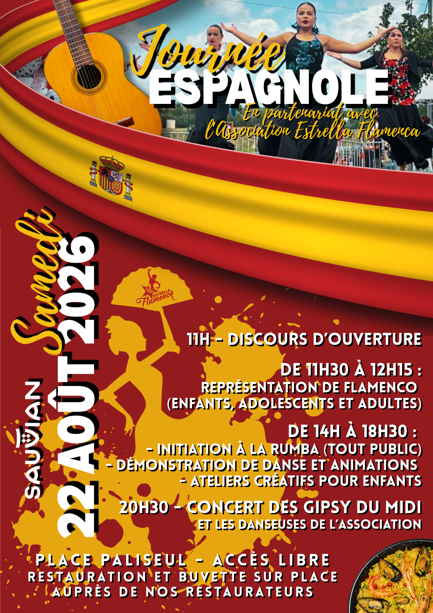Journée espagnole à Sauvian