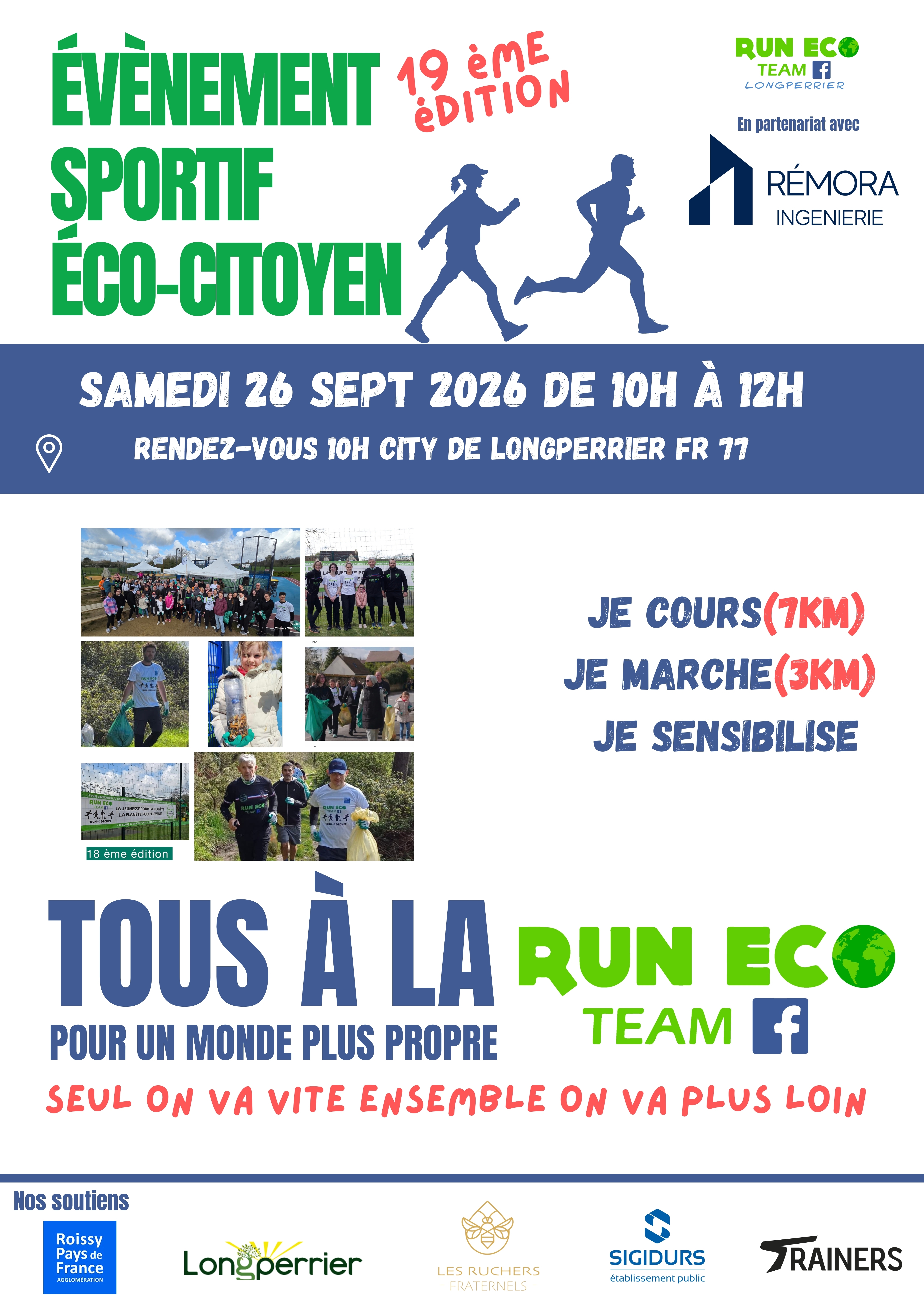 19 ème Run Eco Team Longperrier