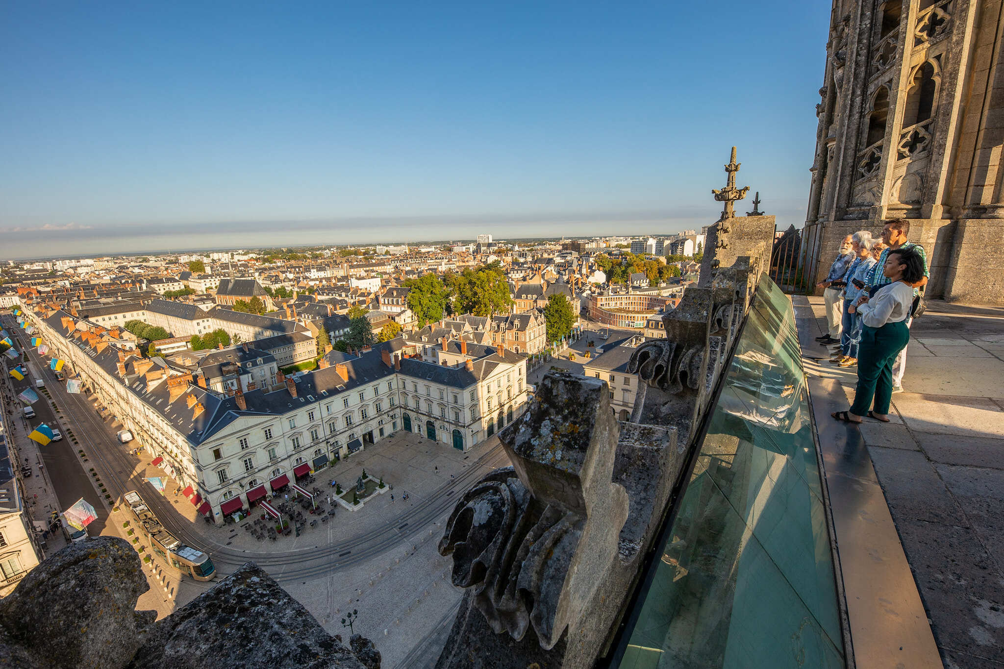 Visite guidée des hauteurs de la cathédrale d'Orléans