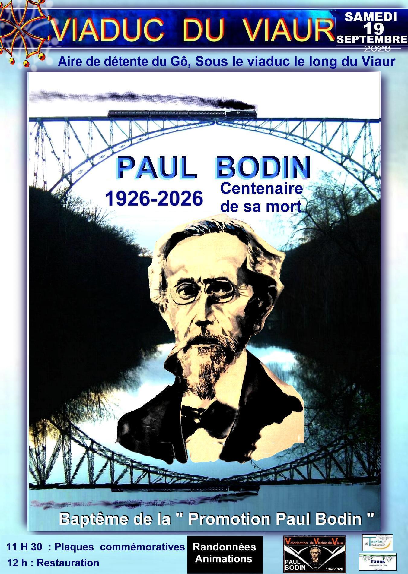 Visite commentée du viaduc du Viaur à l'occasion du centenaire de la mort de Paul Bodin