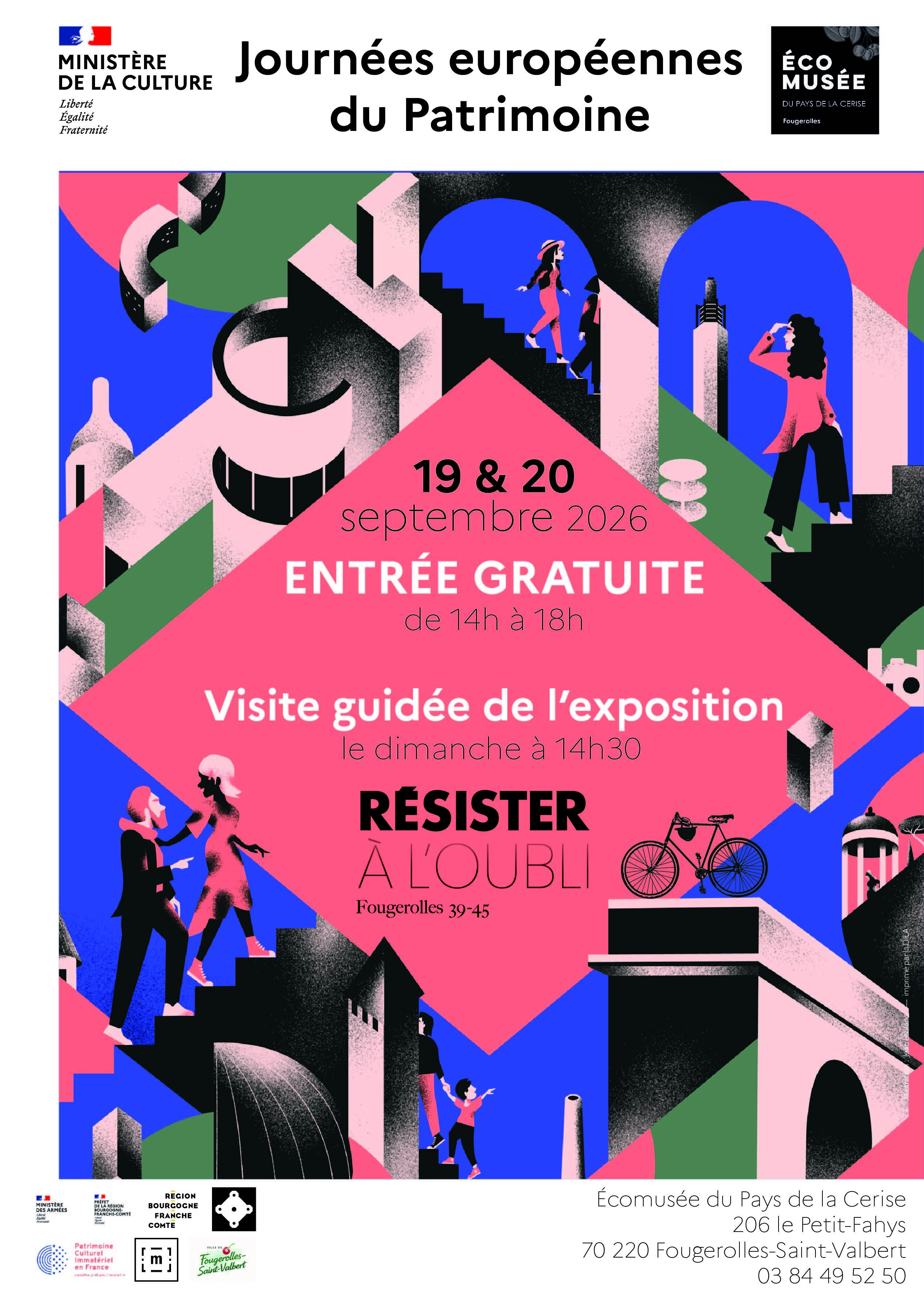 Visite guidée de l'exposition temporaire « Résister à l'oubli : Fougerolles 39-45 »