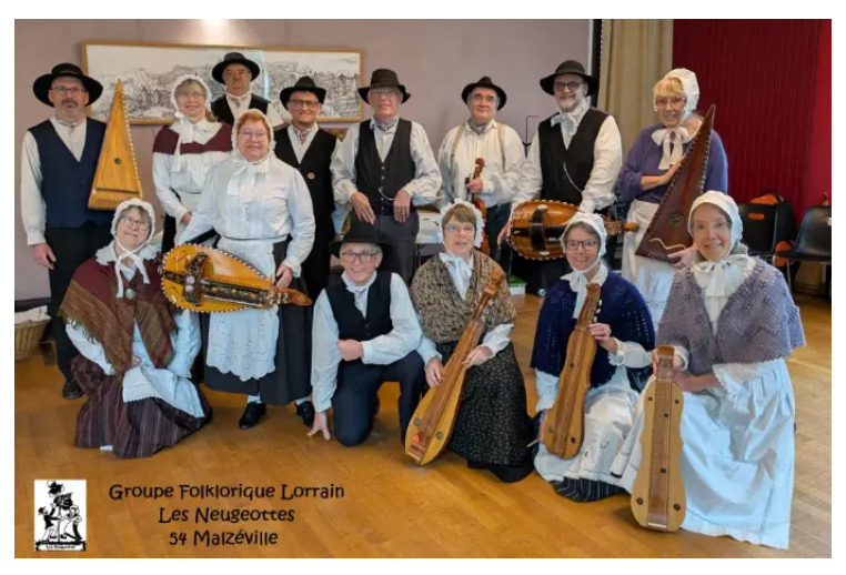 Spectacle de danses traditionnelles lorraines par "Les Neugeottes"