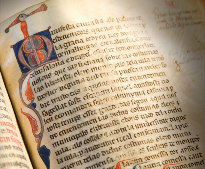 Présentation du manuscrit "Le Petit Thalamus"
