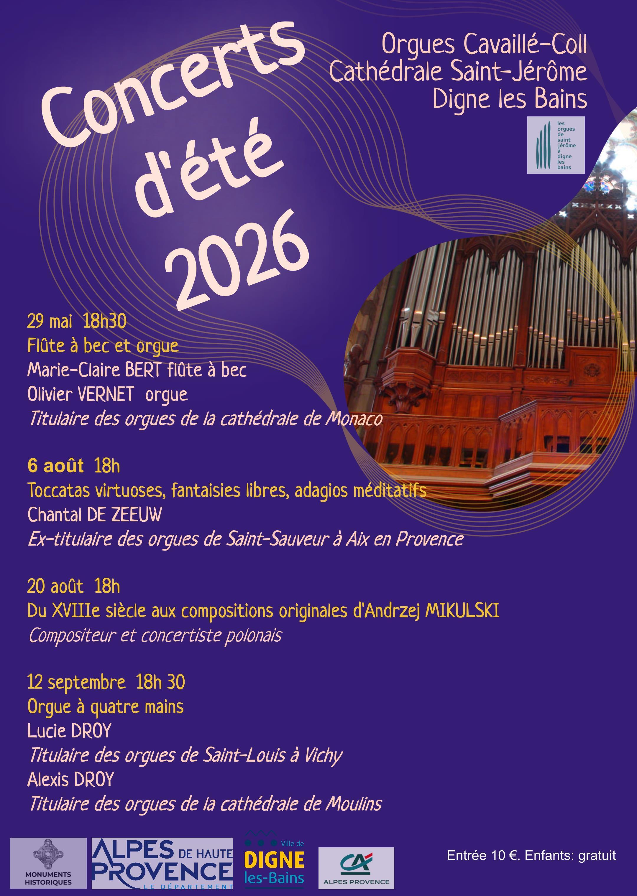 Concert d'orgue: "Du XVIIIe siècle aux compositions originales d'Andrzej MIKULSKI