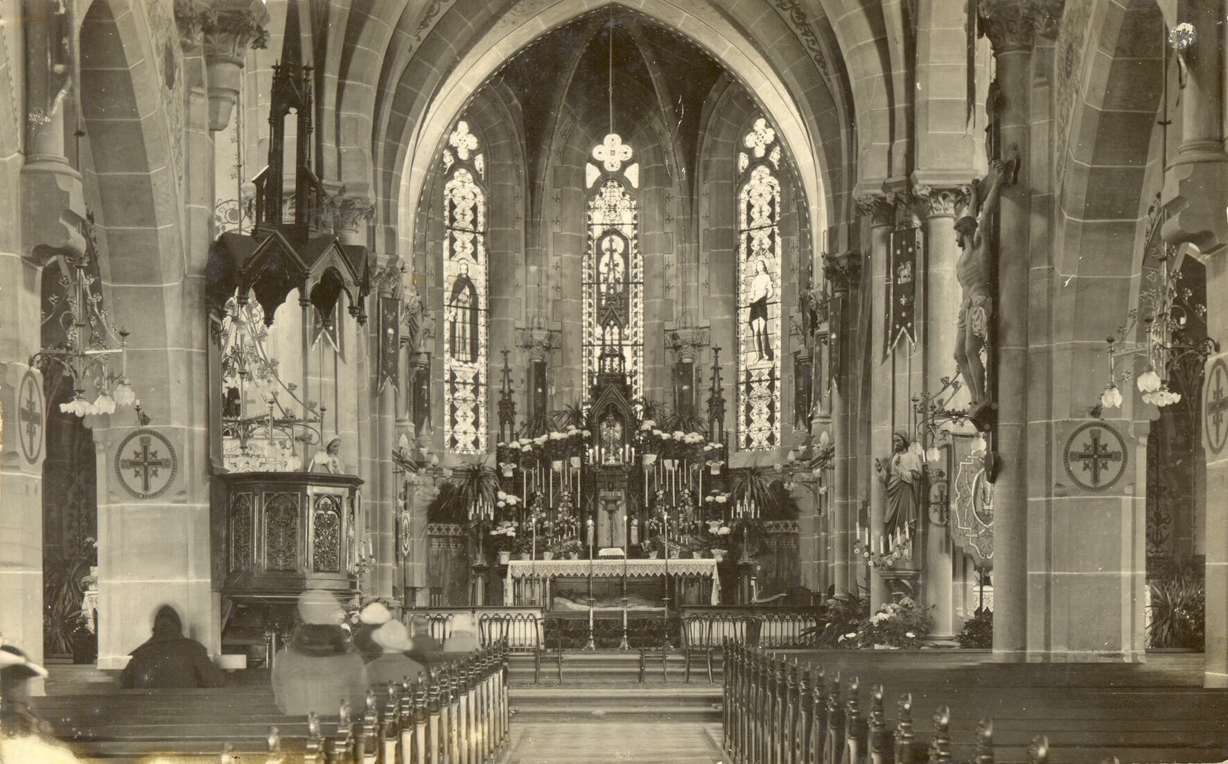 Visite guidée  de l'église de l'Immaculée Conception d'Holving