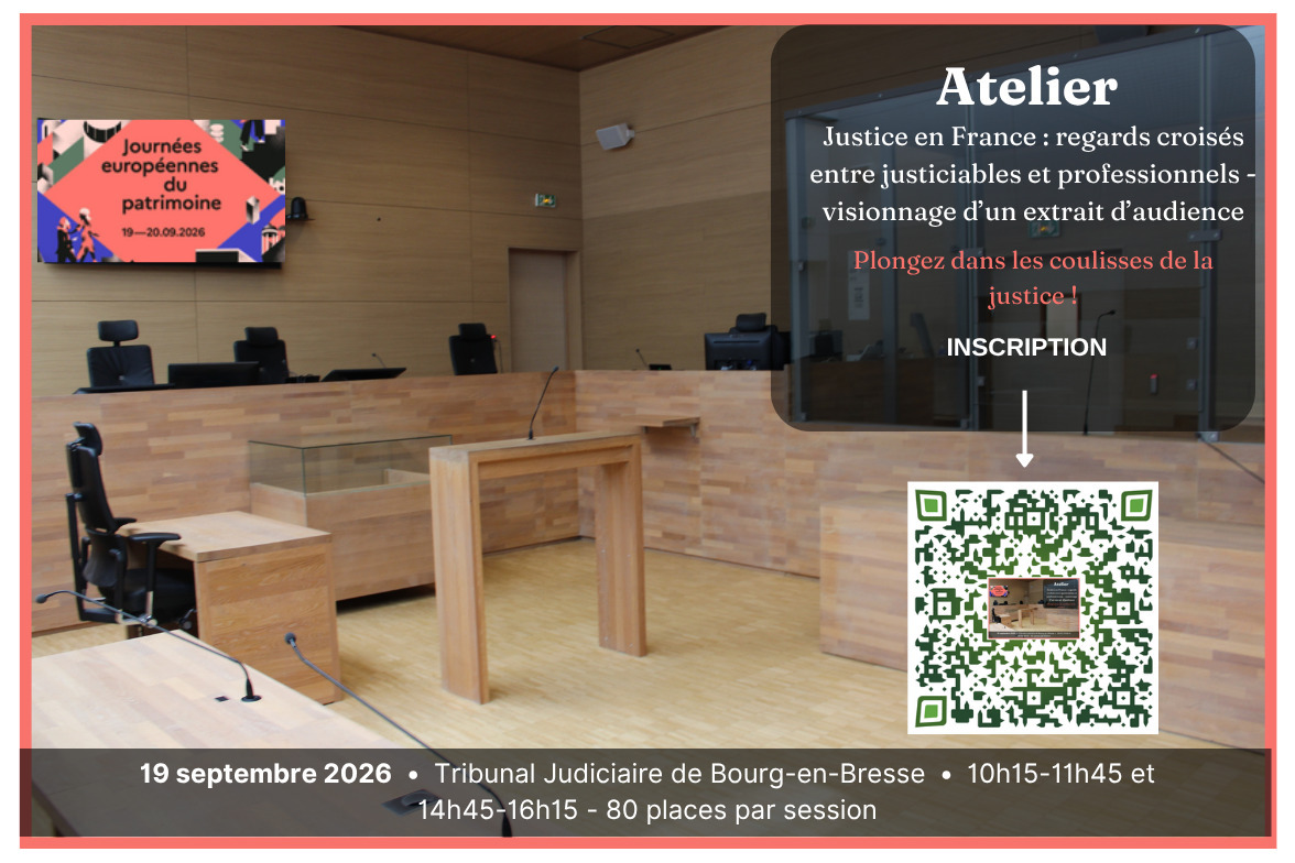 Justice en France, regards croisés entre justiciables et professionnels