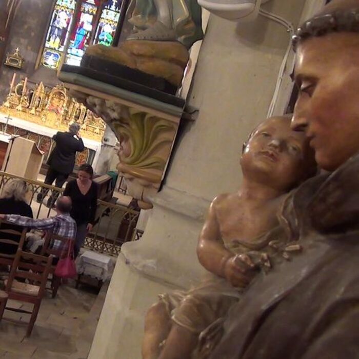 Visite de l'église de Dissay
