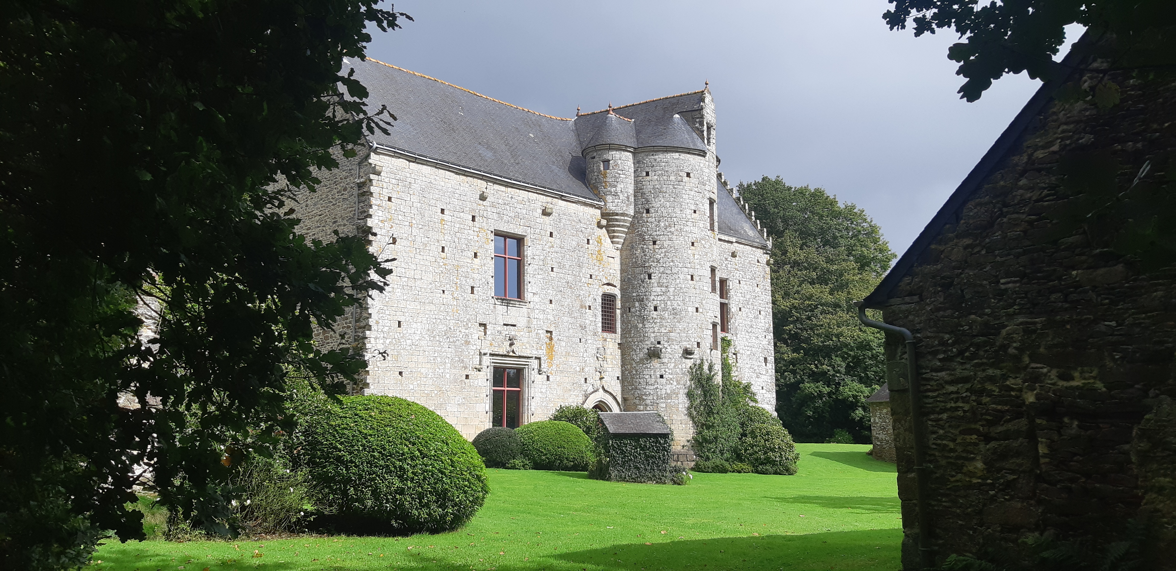 Visite guidée au Manoir de la Touche-Brandineuf