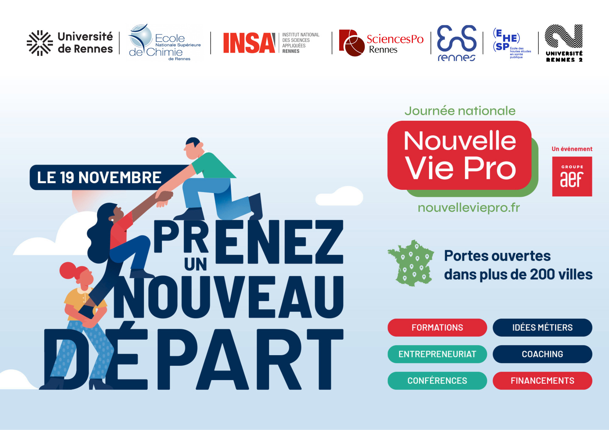 Journée portes ouvertes : Nouvelle vie professionnelle