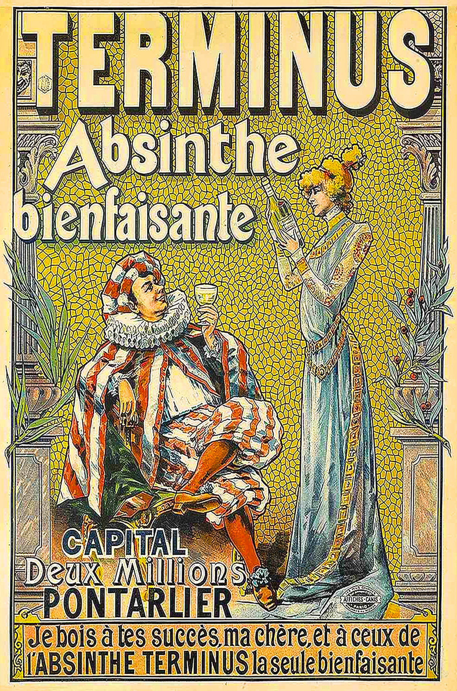 Au seuil du Chat Noir : Présence d'absinthe en milieu littéraire (1871-1881). Conférence hirsute d'Adoré Floupette