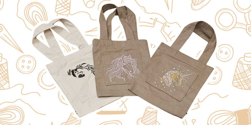 Couture : tote bag personnalisé