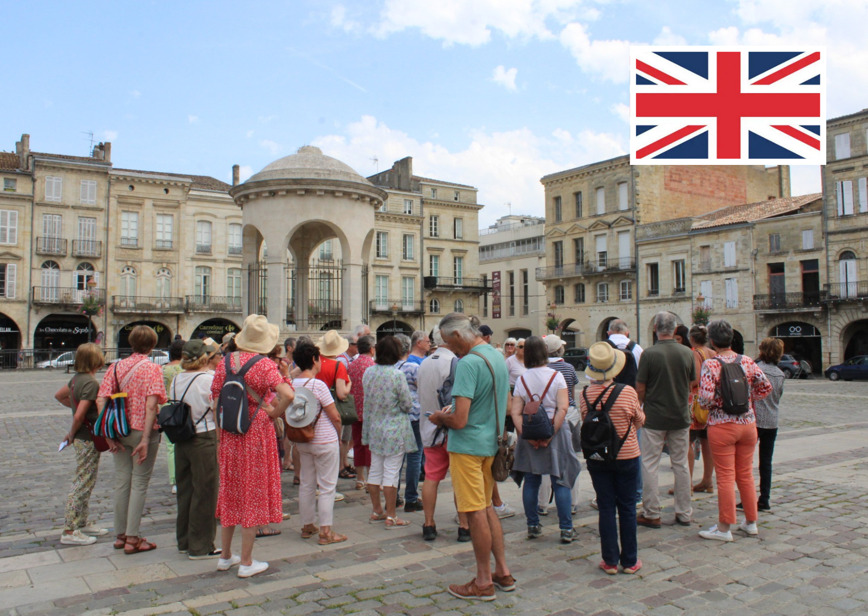 Visite commentée : Libourne bastide tour