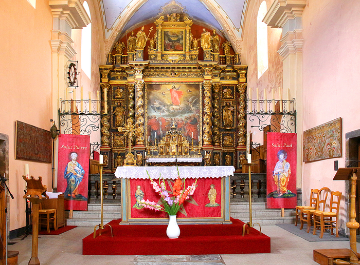 Visite guidée de l'église baroque Saint-Pierre et son Trésor