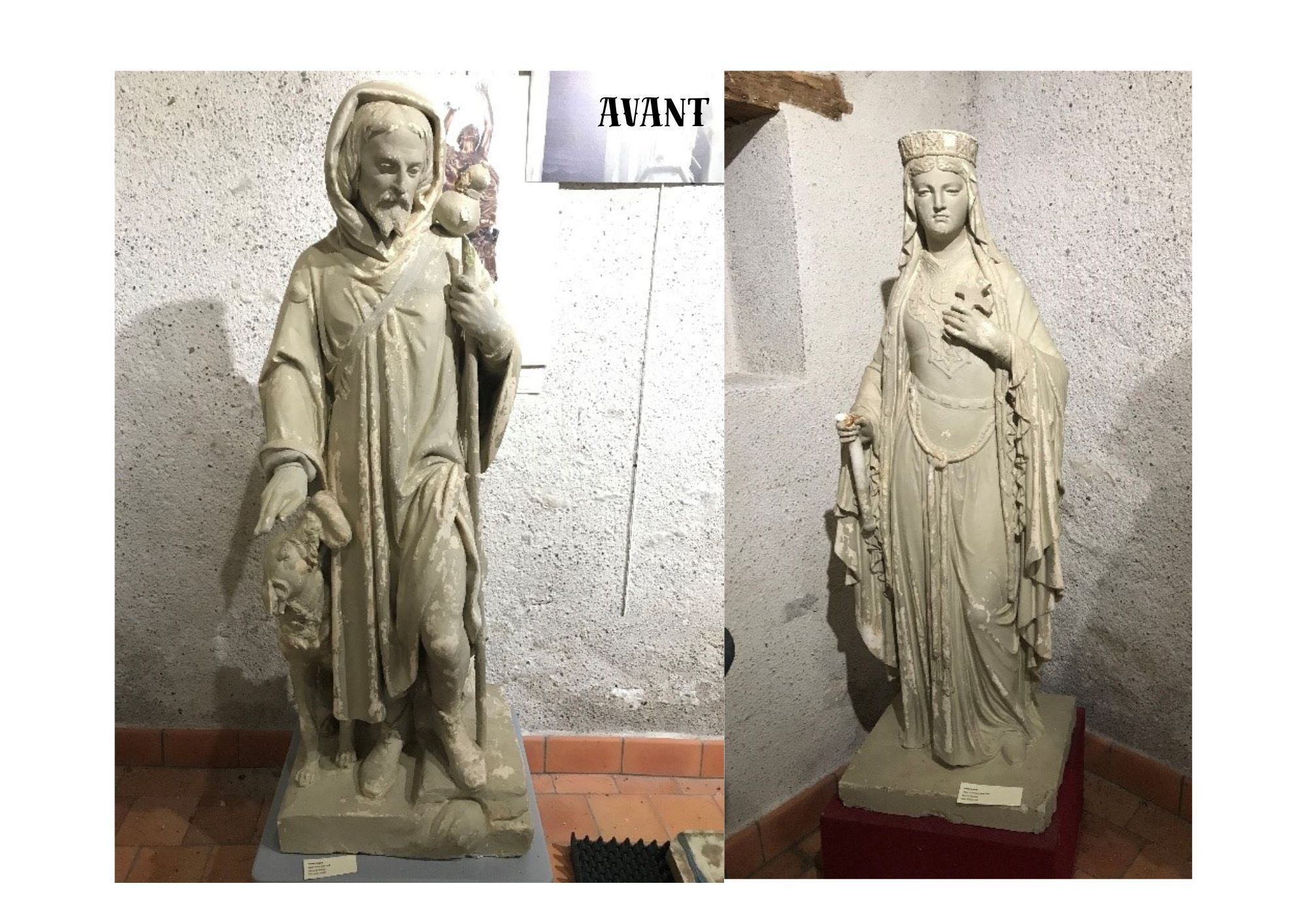 Restaurer pour transmettre : la restauration de sculptures de Pierre Loison