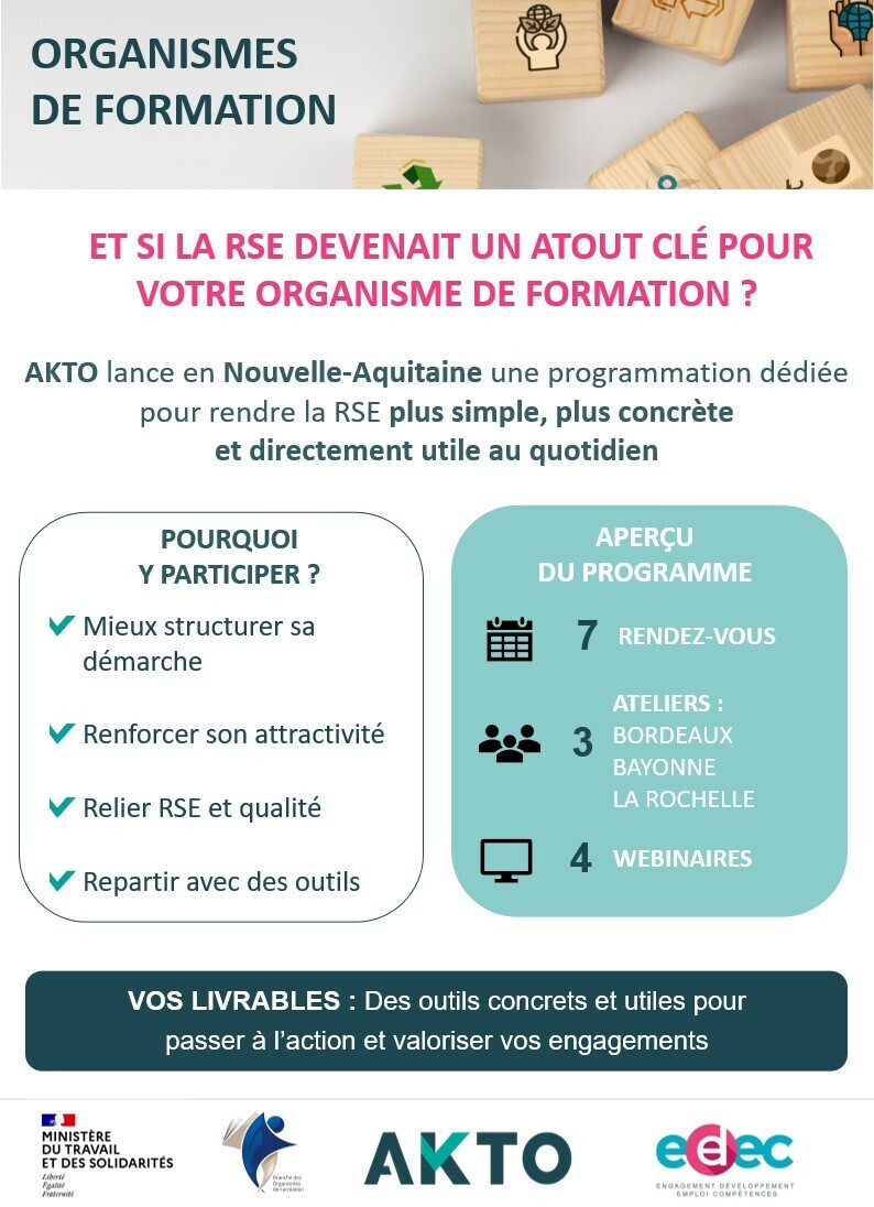 Atelier RSE & performance