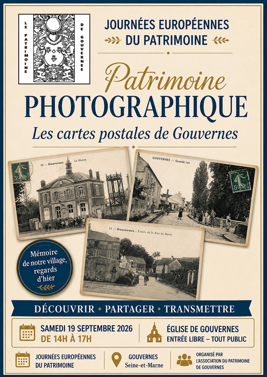 Patrimoine photographique - Les cartes postales de Gouvernes