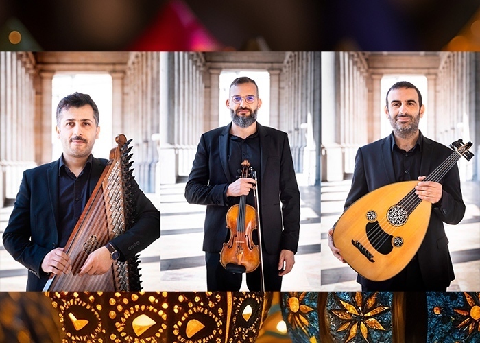 Laissez-vous envoûter par l’univers fascinant d’Atheer, un Trio de virtuoses fusionnant les riches traditions musicales de Jérusalem, Marrakech et Idleb.